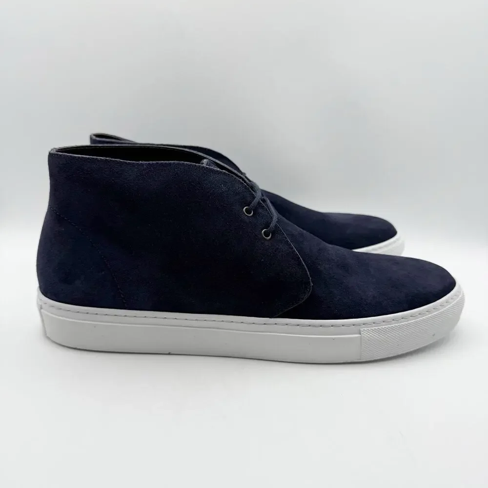 To Boot New York Mens Woodrow Chukka Boots Size 11M EU 44 Navy Blue Leather NIB